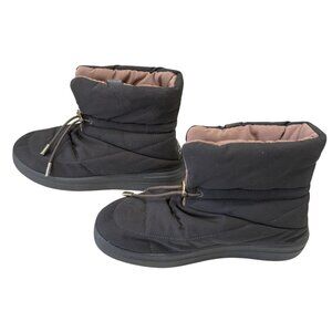 Hey Dude Womens Margot Eco Charcoal Ankle Boots Size 8